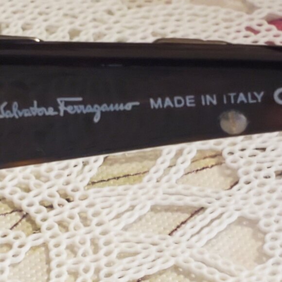 Salvatore Ferragamo Black Sunglasses main image 4